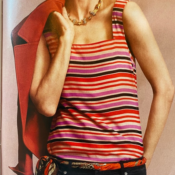 CAbi Tops - Cabi Banded Cami